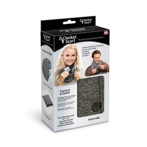 ZiPocket with placed hidden zipper pocket.